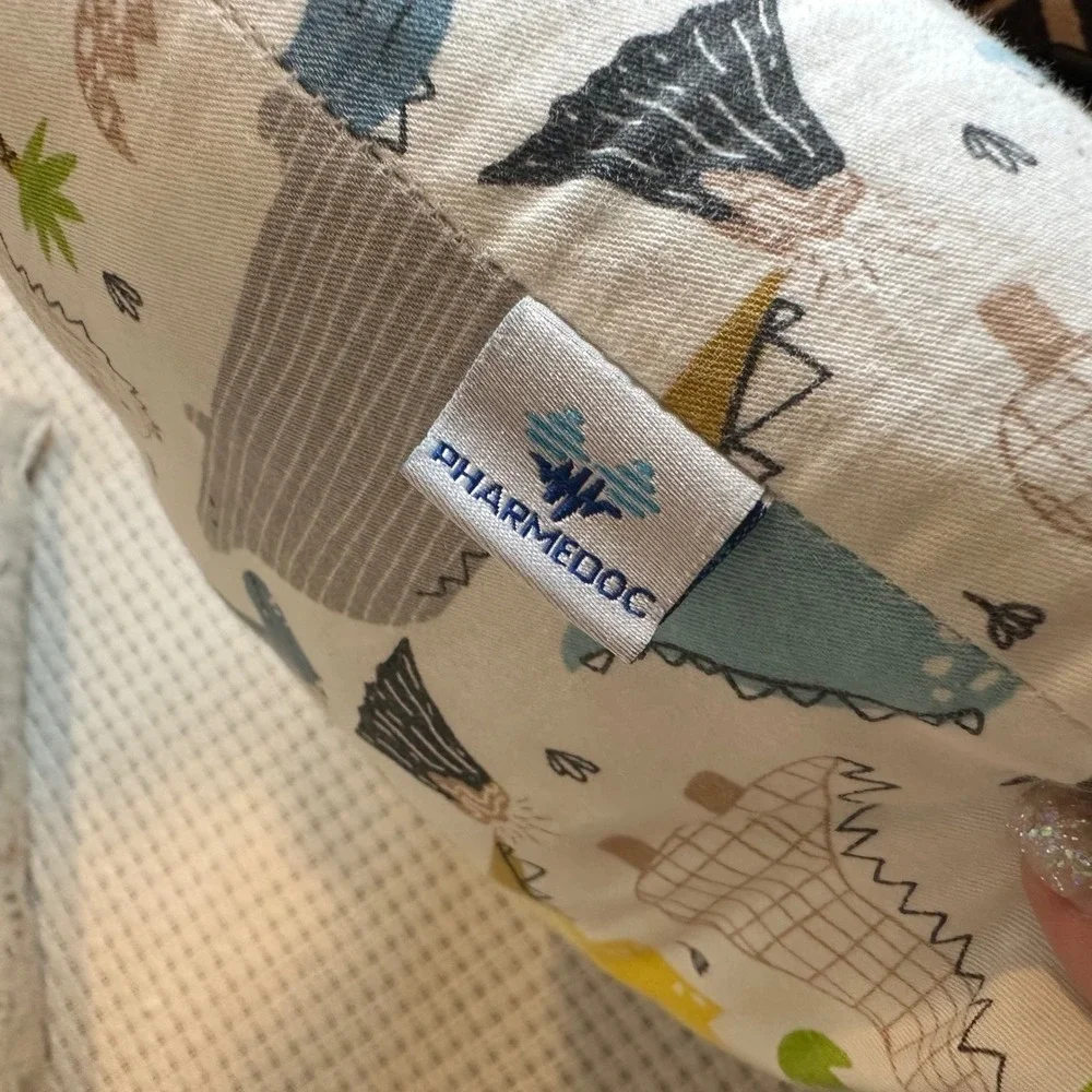 KeaDreams PharMeDoc Toddler Pillow Set Kids 13x18 Multi Dinosaur Safari Animal